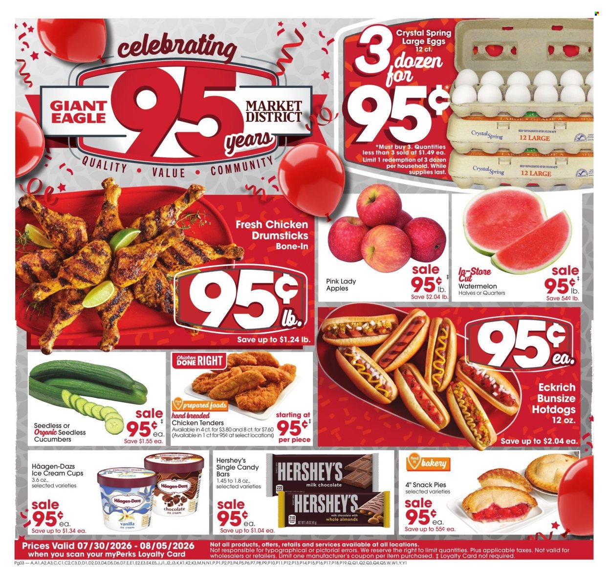 Giant Eagle ad  - 07.30.2026 - 08.05.2026. Page 1