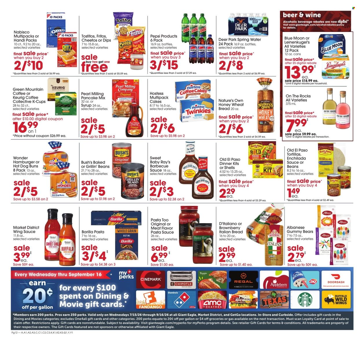 Giant Eagle ad  - 07.30.2026 - 08.05.2026. Page 12