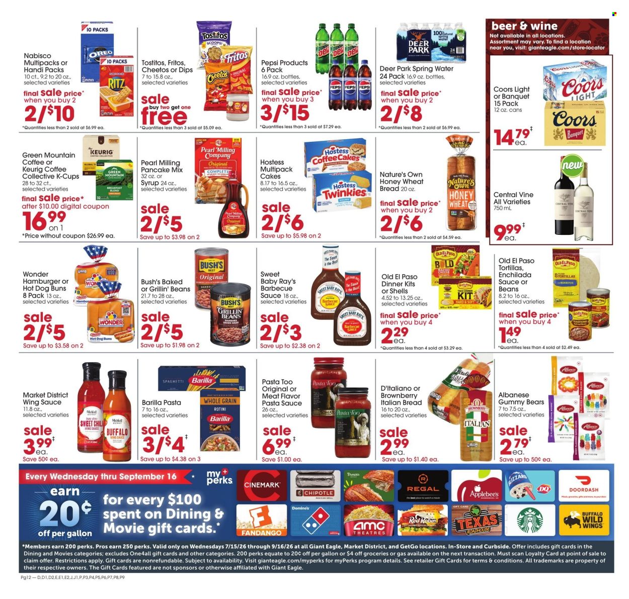 Giant Eagle ad  - 07.30.2026 - 08.05.2026. Page 12