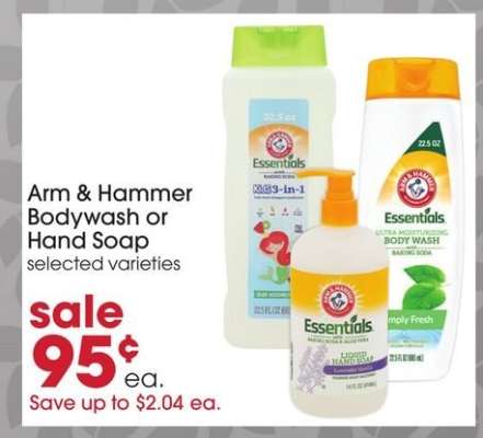 Arm & Hammer Bodywash or Hand Soap
