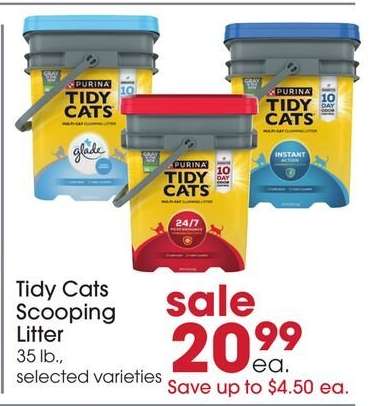 Tidy Cats Scooping Litter
