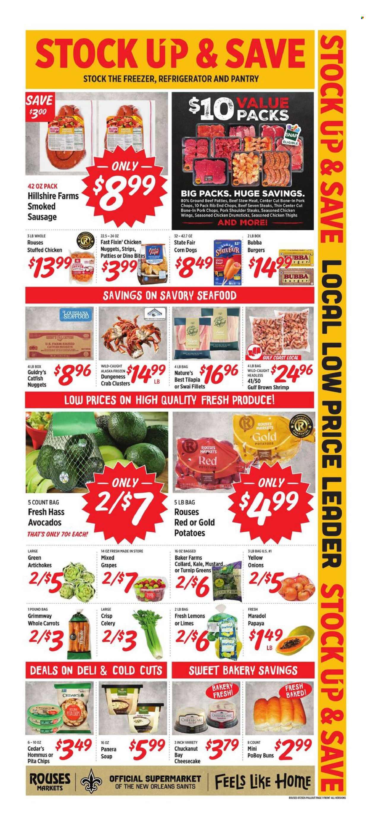 Rouses Markets ad  - 07.29.2026 - 08.05.2026. Page 3