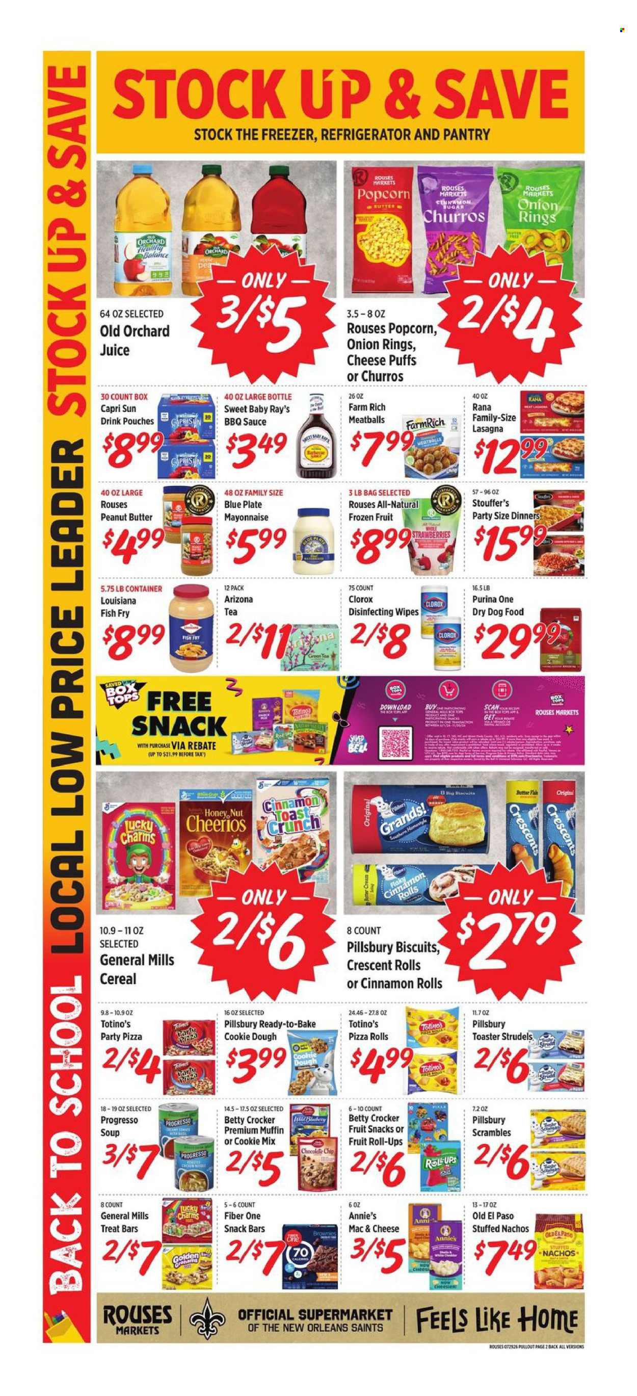 Rouses Markets ad  - 07.29.2026 - 08.05.2026. Page 4