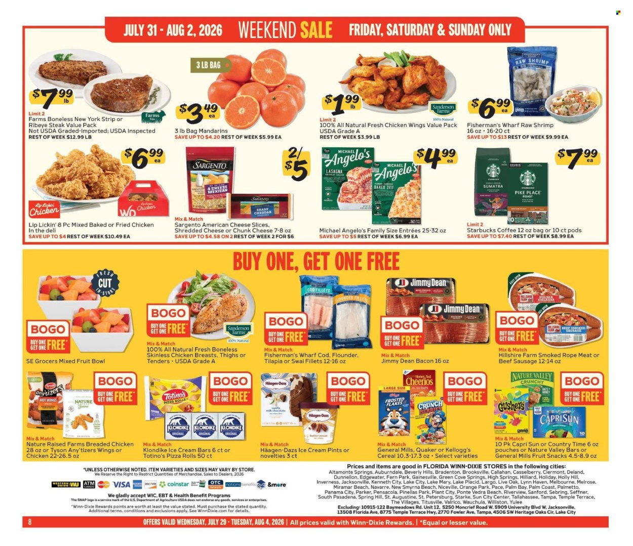 Winn Dixie ad  - 07.29.2026 - 08.04.2026. Page 8