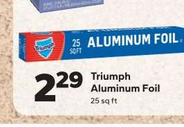 Triumph Aluminum Foil