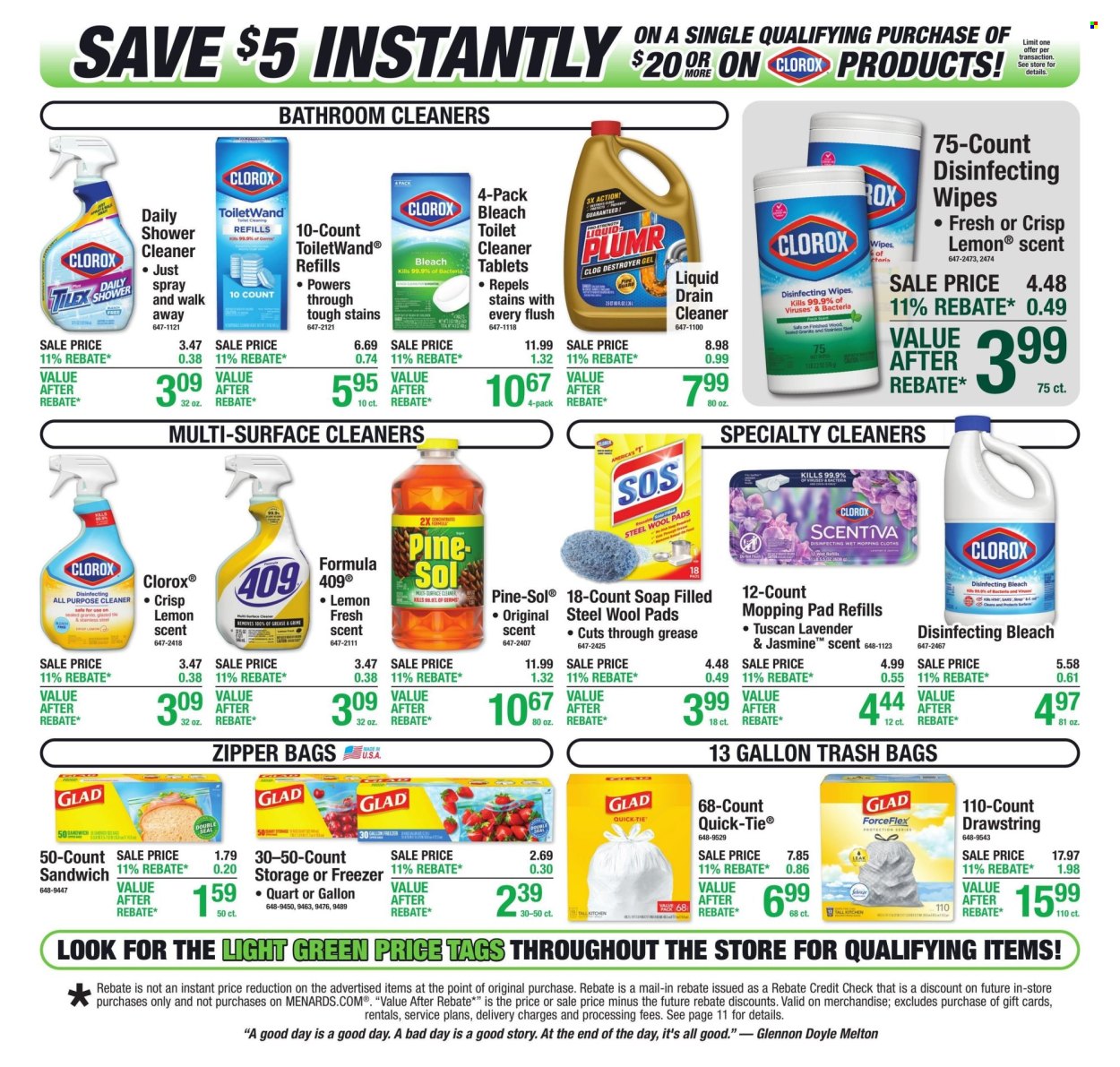 Menards ad  - 07.30.2026 - 08.09.2026. Page 17