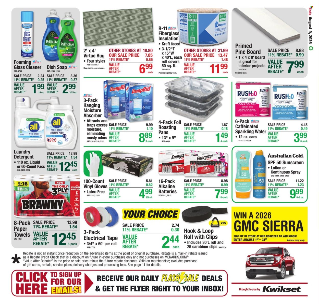 Menards ad  - 07.30.2026 - 08.09.2026. Page 19