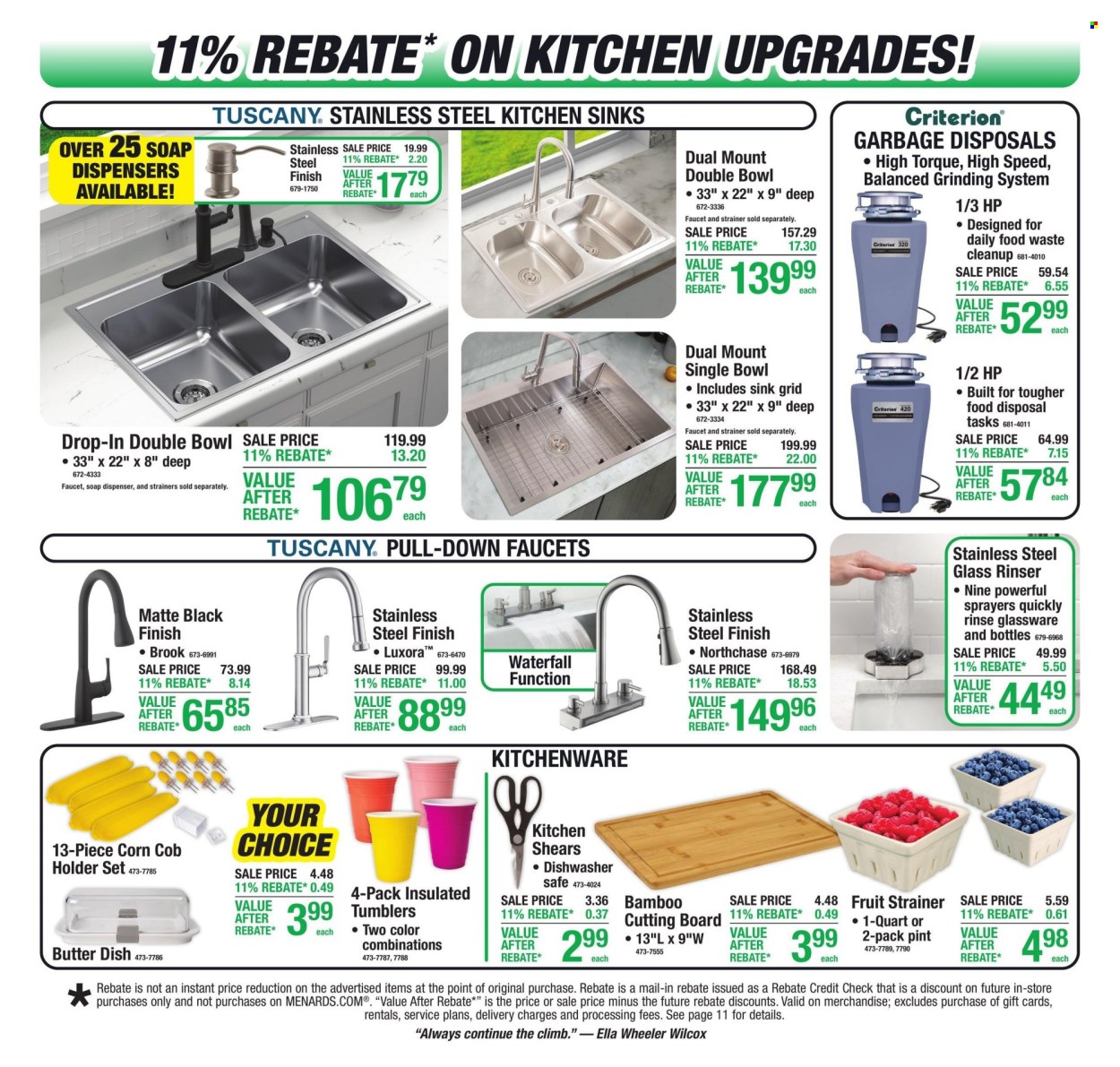 Menards ad  - 07.30.2026 - 08.09.2026. Page 15