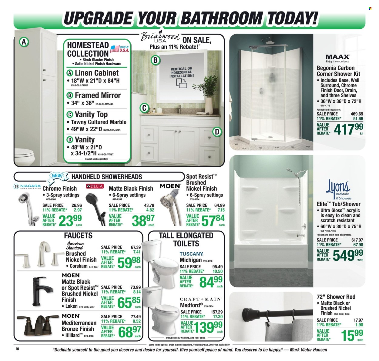 Menards ad  - 07.30.2026 - 08.09.2026. Page 16