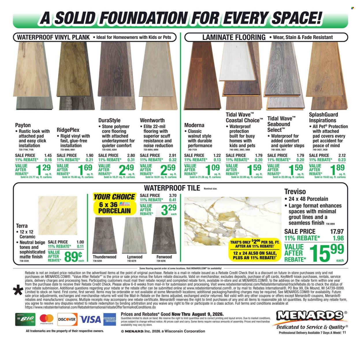 Menards ad  - 07.30.2026 - 08.09.2026. Page 18