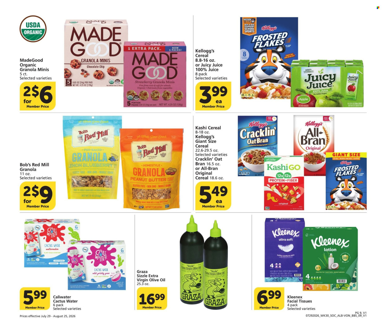 Albertsons ad  - 07.29.2026 - 08.25.2026. Page 9