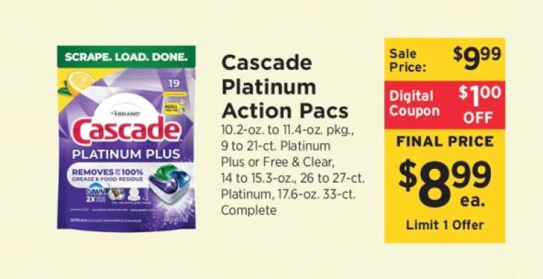 Cascade Platinum Action Pacs