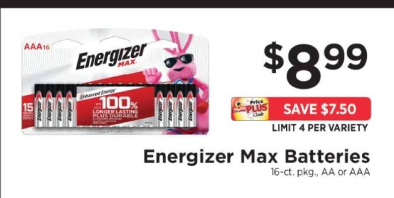 Energizer Max Batteries