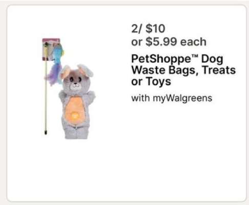 PetShoppe™ Dog Waste Bags, Treats or Toys