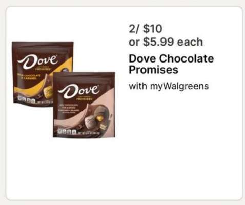 Dove Chocolate Promises
