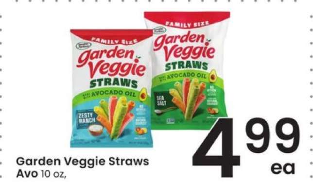 Garden Veggie Straws
