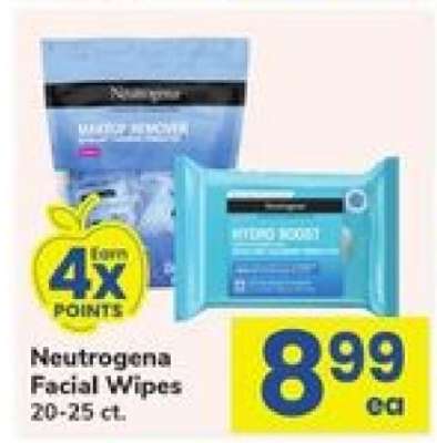 Neutrogena Facial Wipes*