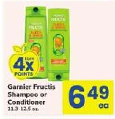 Garnier Fructis Shampoo or Conditioner