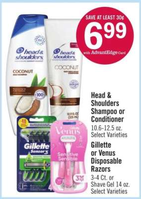 Head & Shoulders Shampoo or Conditioner