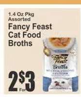 Fancy Feast Cat Food Broths