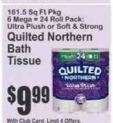 Quilted Northern Bath Tissue