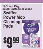 Swiffer Power Mop Cleaning Pads