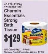 Charmin Essentials Strong Bath Tissue