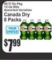 Canada Dry 8 Packs