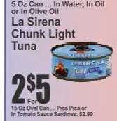 La Sirena Chunk Light Tuna