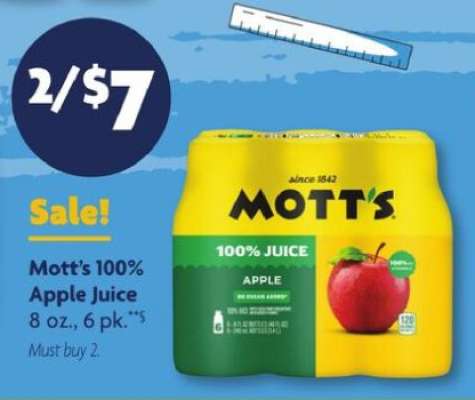 Mott's 100% Apple Juice