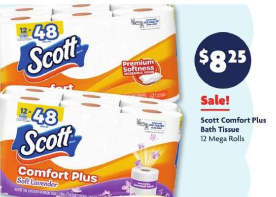 Scott Comfort Plus Bath Tissue