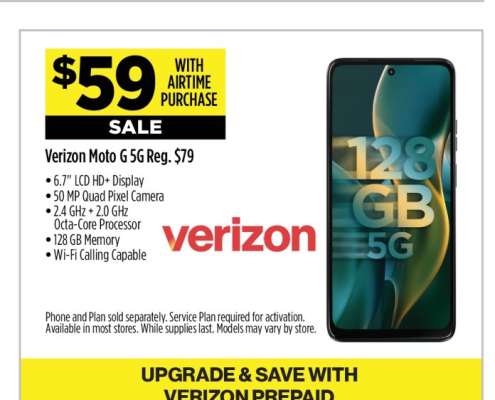 Verizon Moto G 5G