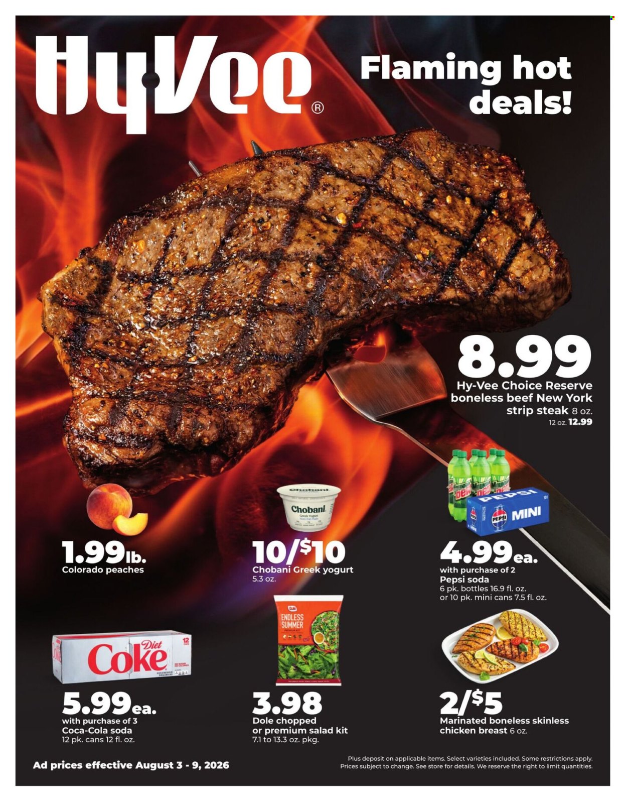 Hy-Vee ad  - 08.03.2026 - 08.09.2026. Page 1