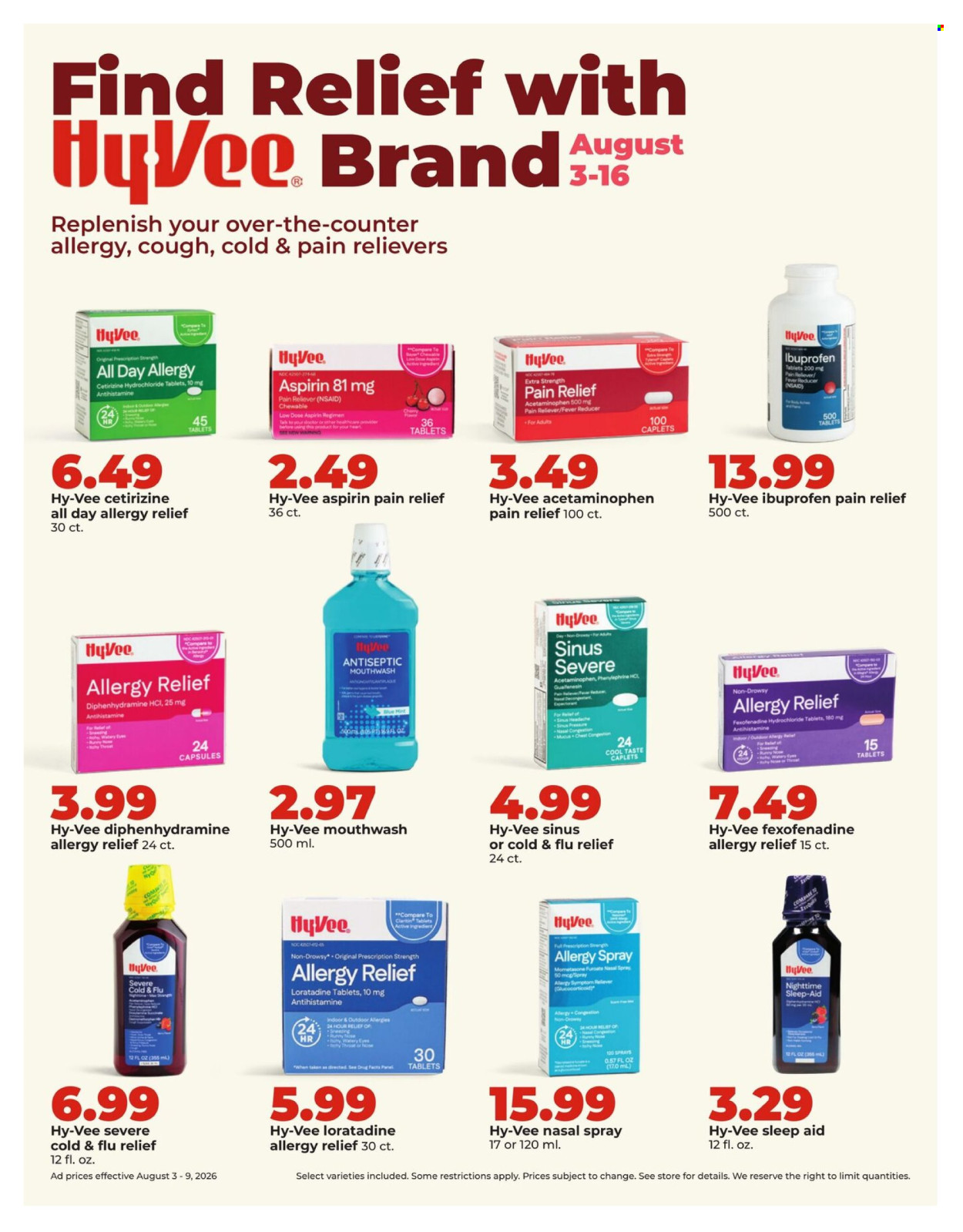 Hy-Vee ad  - 08.03.2026 - 08.09.2026. Page 35