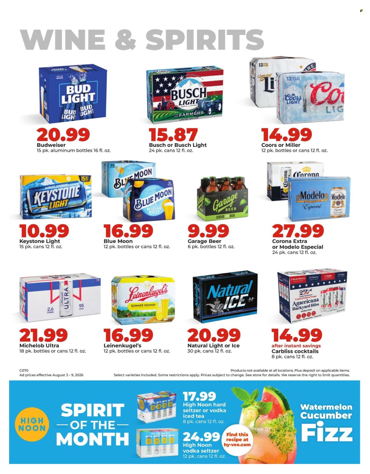 Hy-Vee ad  - 08.03.2026 - 08.09.2026. Page 39