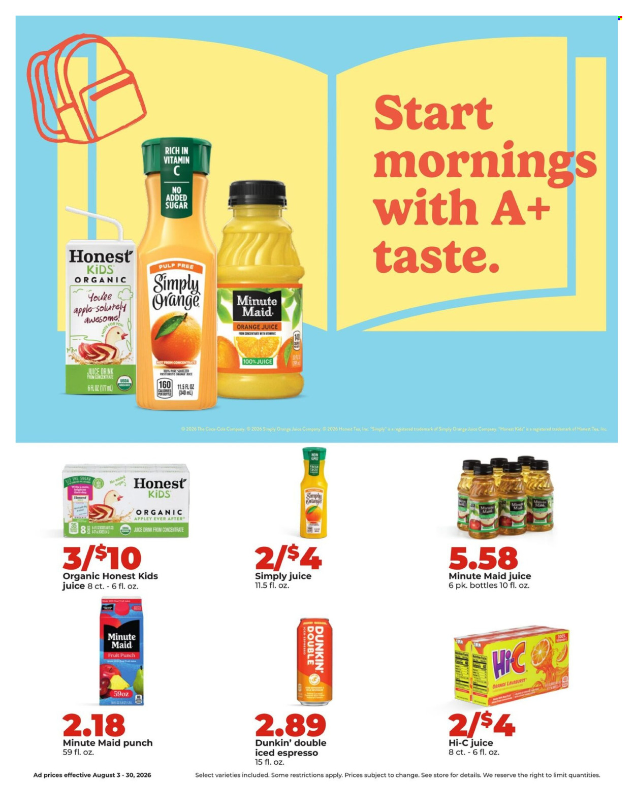 Hy-Vee ad  - 08.03.2026 - 08.30.2026. Page 4