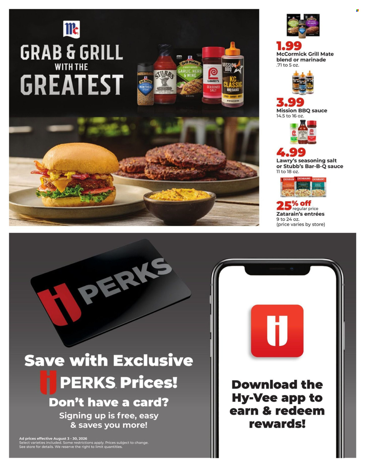 Hy-Vee ad  - 08.03.2026 - 08.30.2026. Page 14
