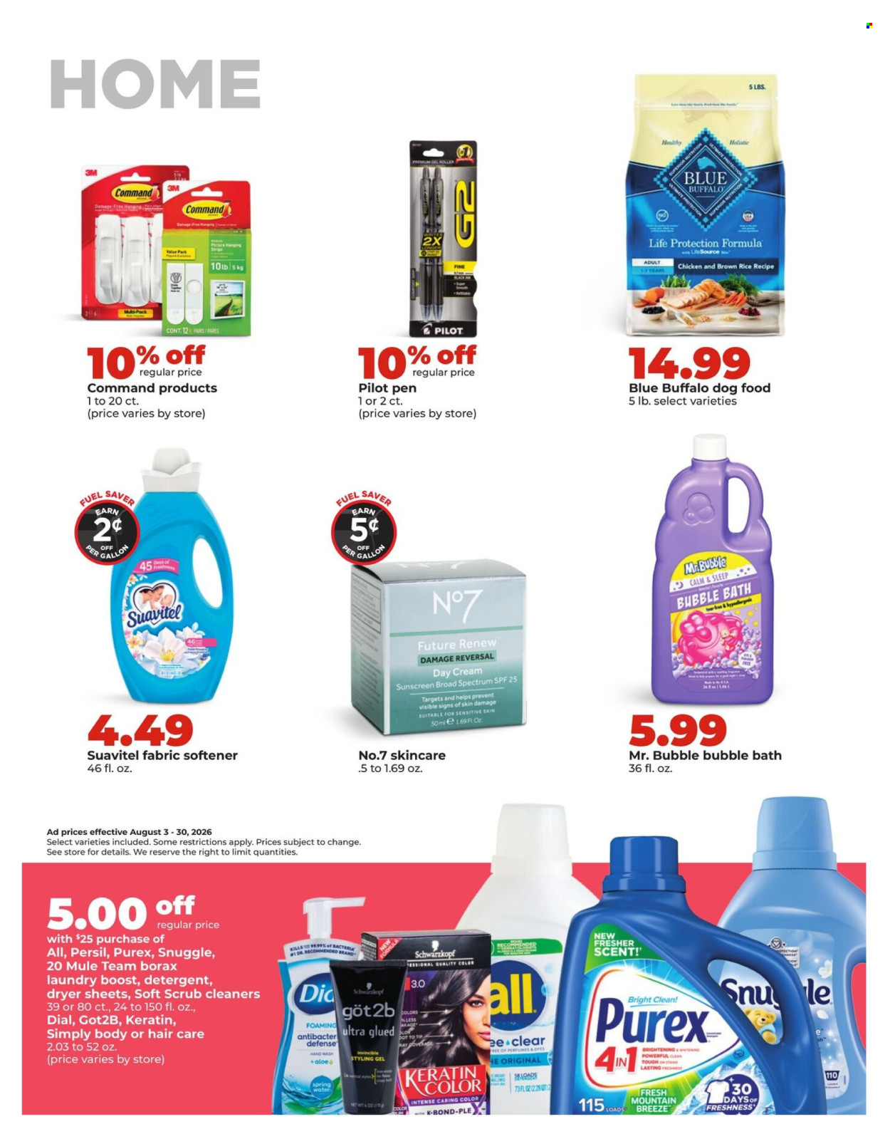 Hy-Vee ad  - 08.03.2026 - 08.30.2026. Page 26
