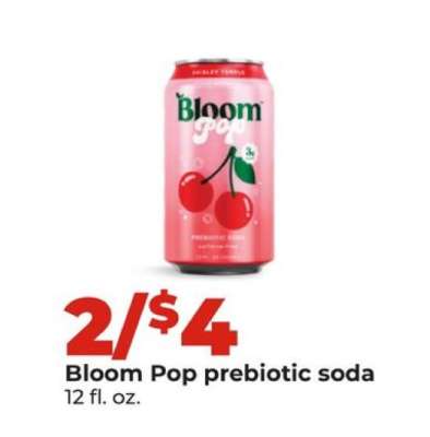 BLOOM POP PREBIOTIC SODA