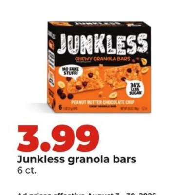 Junkless Granola Bars