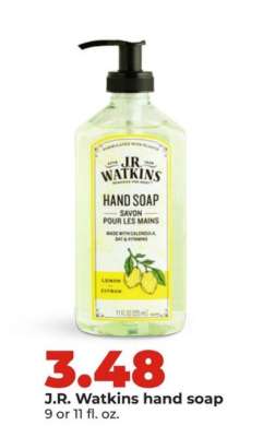 J. R. Watkins hand soap