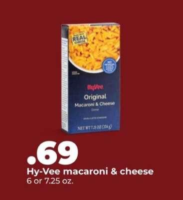 Hy-Vee macaroni & cheese