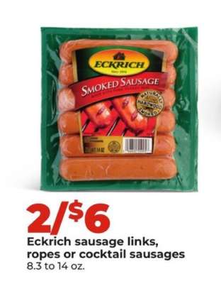 Eckrich Smoked Sausage