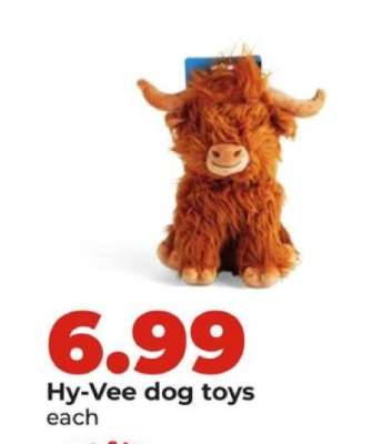 Hy-Vee dog toys