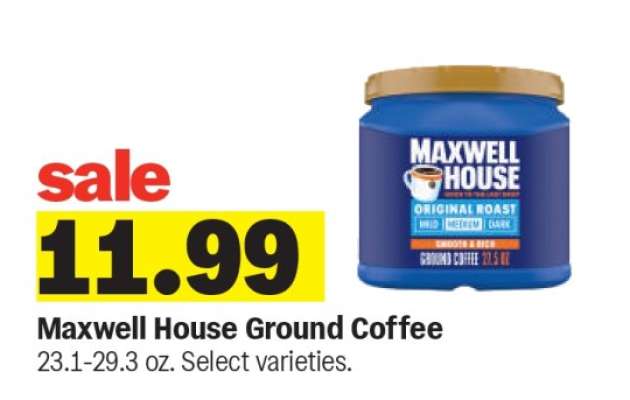 Maxwell House Ground Coffee*