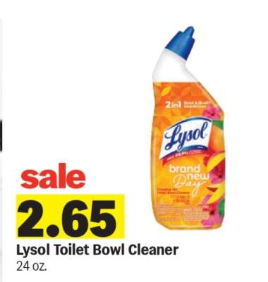 Lysol Toilet Bowl Cleaner