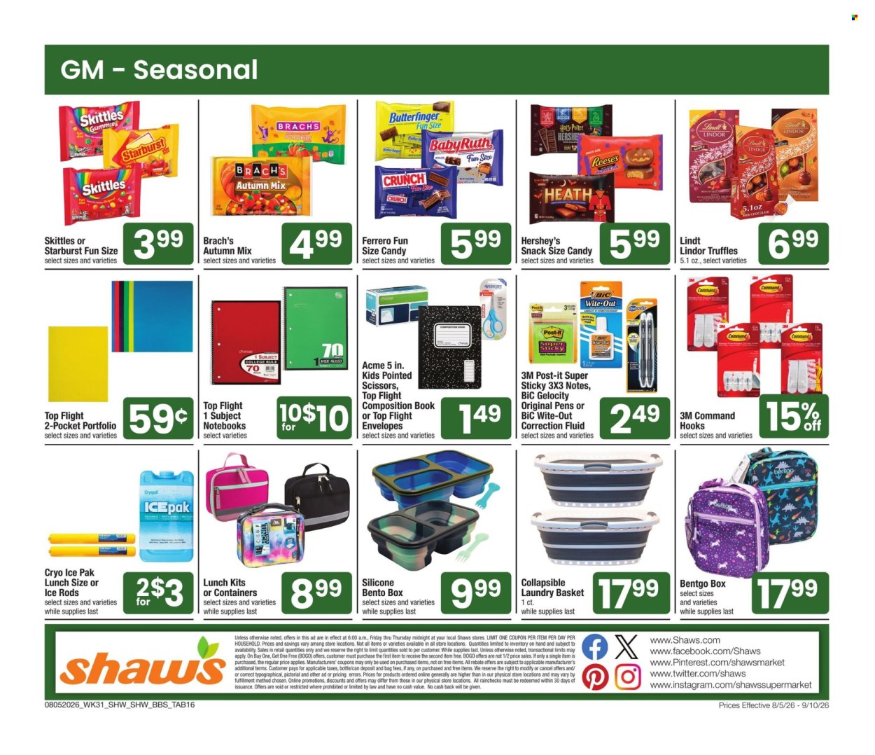 Shaw’s ad  - 08.05.2026 - 09.10.2026. Page 14