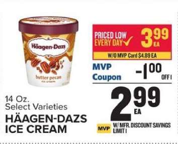 Häagen Dazs Ice Cream