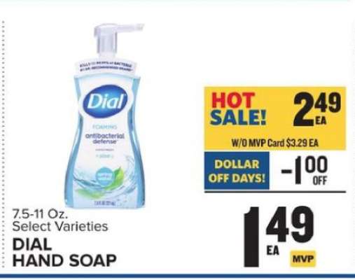 Dial Hand Soap
