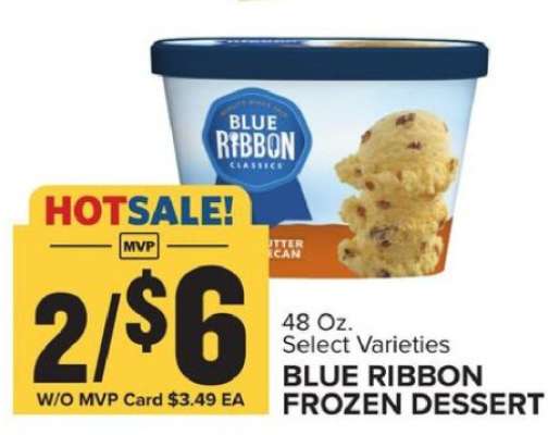 BLUE RIBBON FROZEN DESSERT